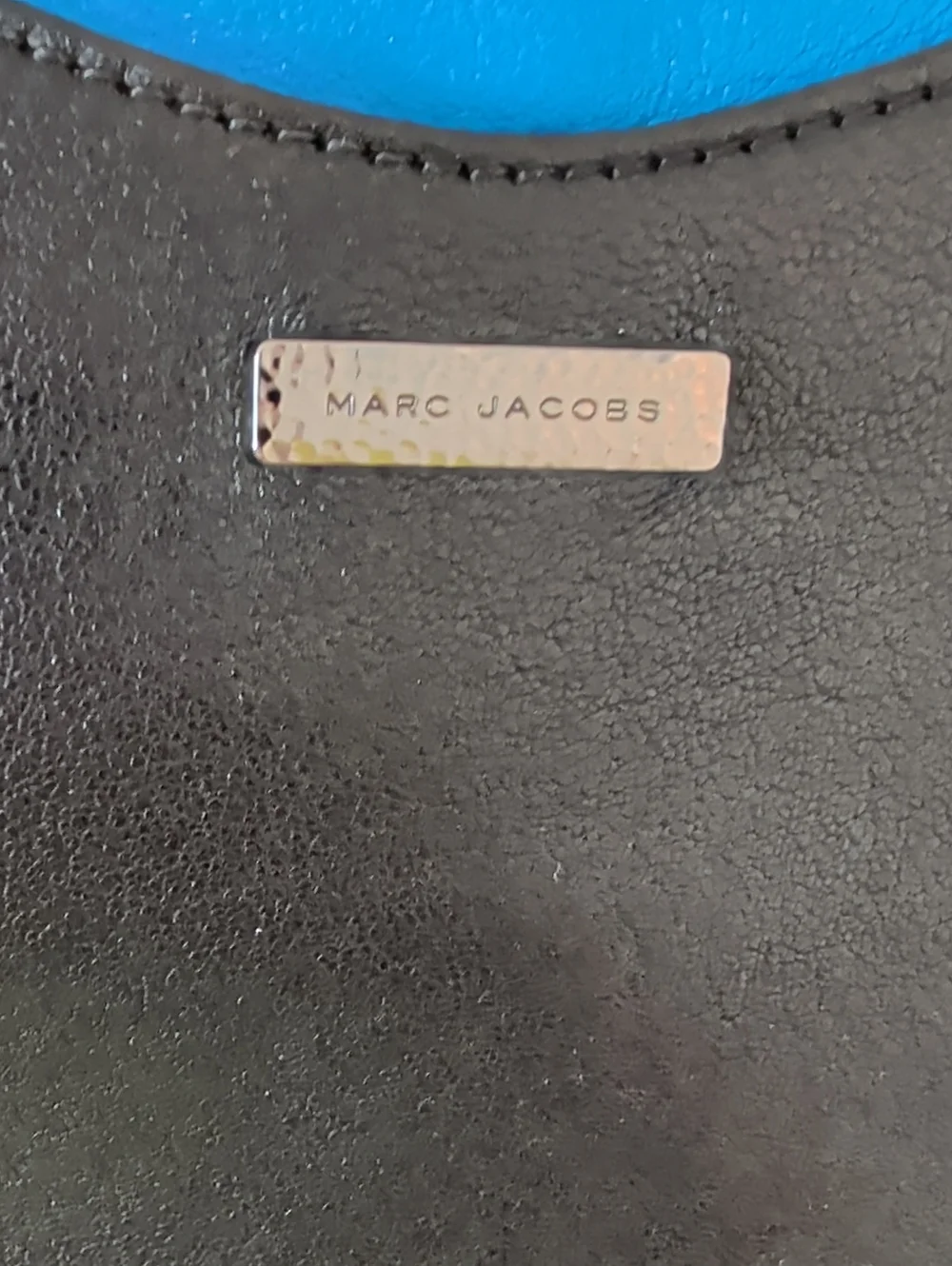 Marc Jacobs Black Leather Tablet Sleeve Case Cover